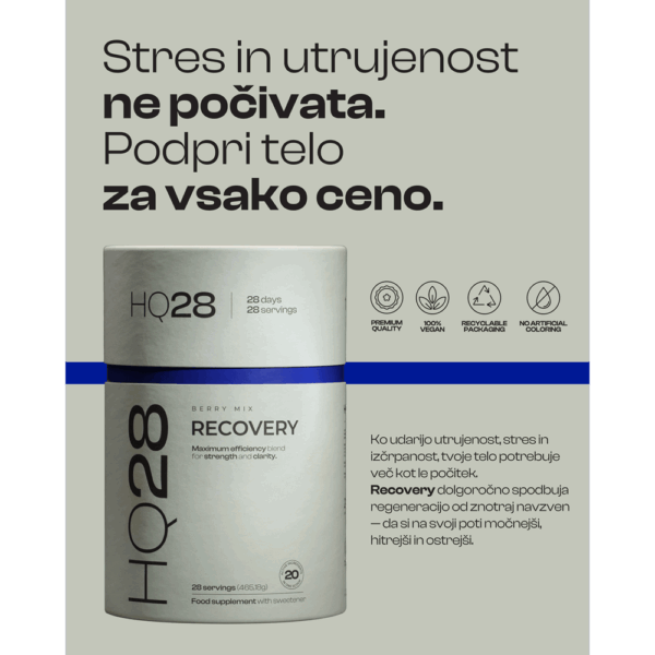HQ28 - Recovery, za podporo telesu, 465 g - slika 4