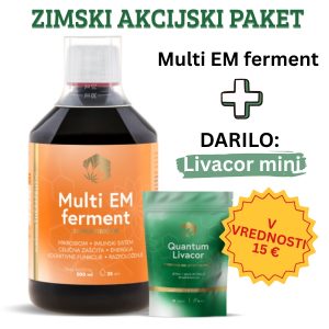 Zimska akcija - Multi EM ferment + Livacor mini GRATIS (v vrednosti 15 €)