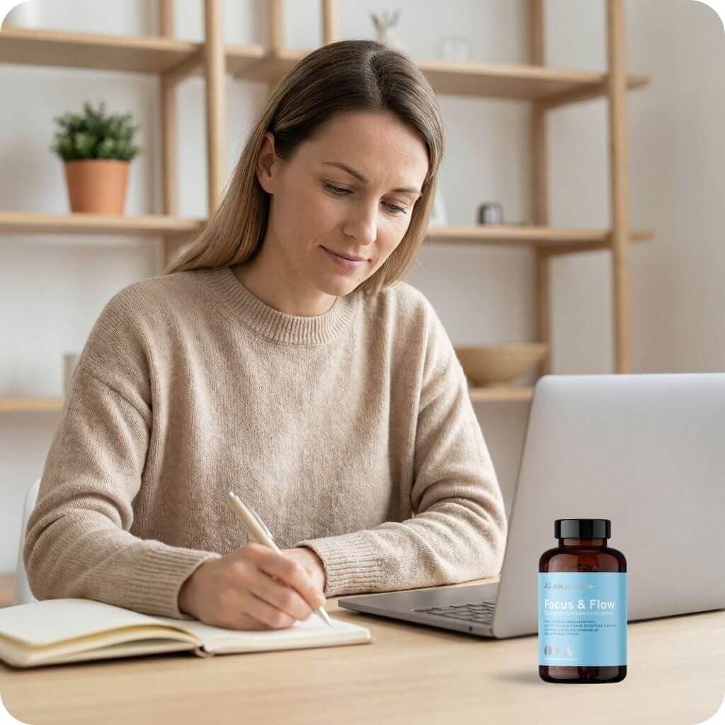 NatureVibe Focus & Flow Fokusirana zenska med delom
