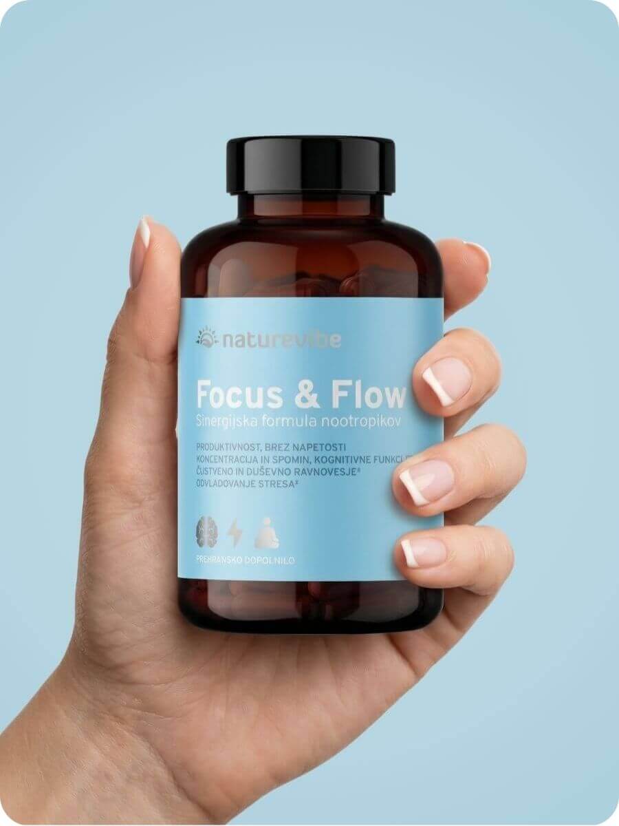 NatureVibe Focus Flow in hand