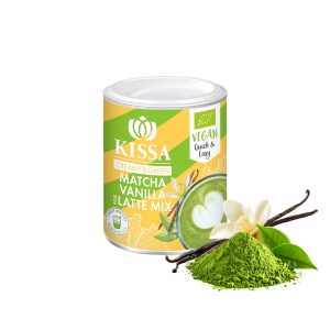 Kissa Matcha Latte Vanilla Mix - ekološko, 120 g