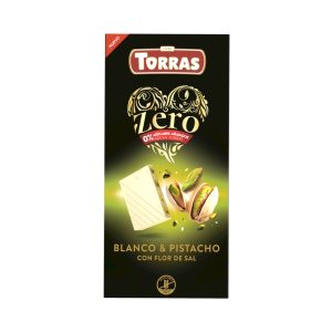Torras bela čokolada s pistacijo, soljo in sladili 100 g