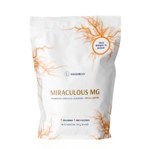 Magnezij MIRACULOUS MG Anasan MD - SPECIAL EDITION, okus breskev in mango, 30 vrečk