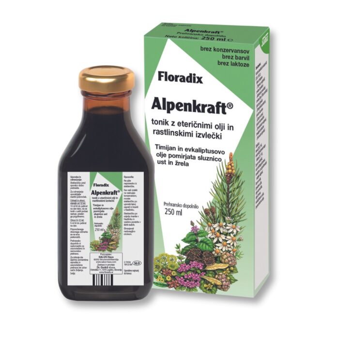 Floradix Alpenkraft tonik, 250 ml