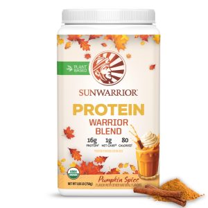 Sunwarrior Warrior Blend rastlinski proteini – Pumpkin spice, 750 g