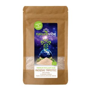 NatureVibe Indijski trpotec – Premium Psyllium Husk, eko, 200 g